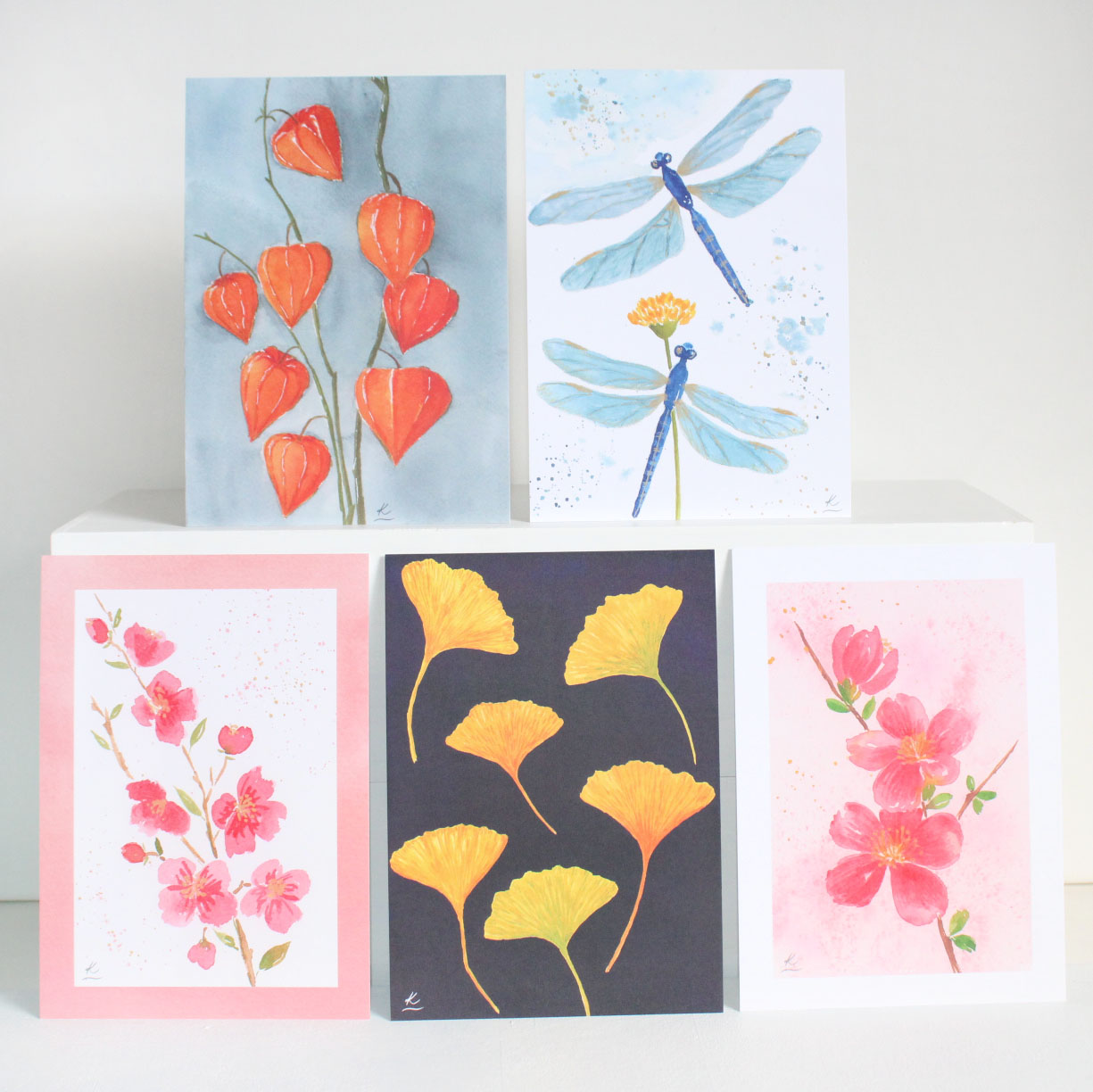 Greeting Cards Watercolor Painting Kit